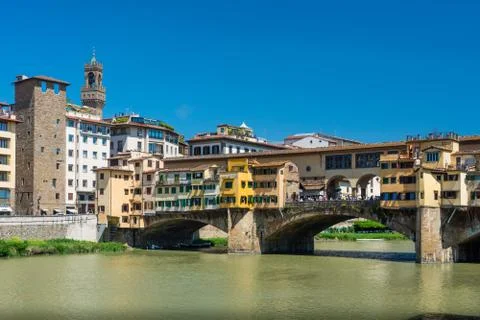Ponte Vecchio in Florence Stock Photos
