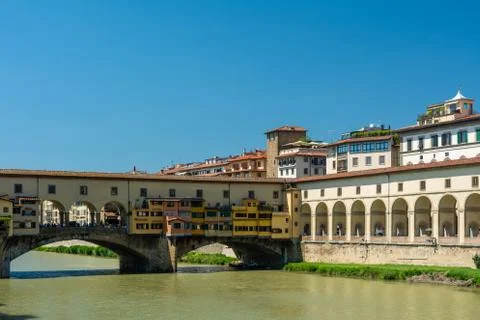 Ponte Vecchio in Florence Stock Photos