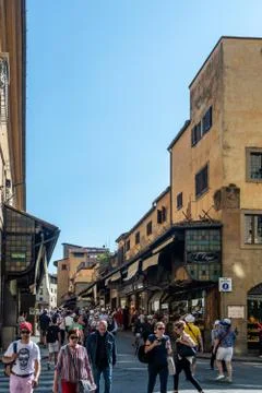 Ponte Vecchio in Florence Stock Photos