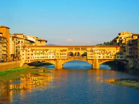 Ponte Vecchio in Florence Stock Photos