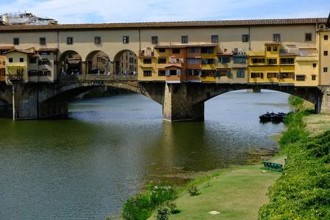 Ponte Vecchio in Florence. Stock Photos