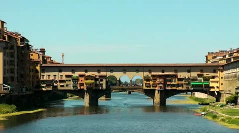 Ponte vecchio Stock Footage 11538372