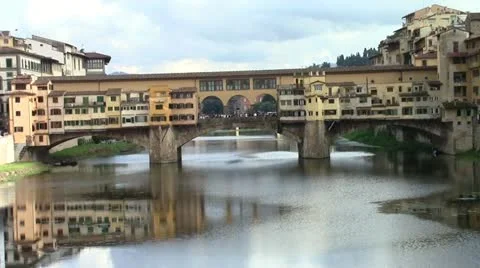 Ponte Vecchio Stock Footage 12352597