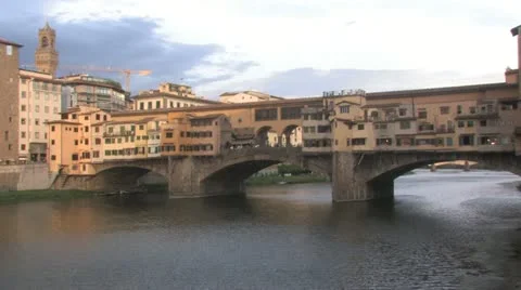 Ponte Vecchio Stock Footage 12428945