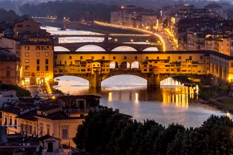 The Ponte Vecchio Stock Photos