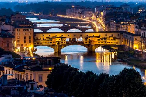 The Ponte Vecchio Stock Photos