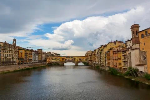 The Ponte Vecchio Foto stock