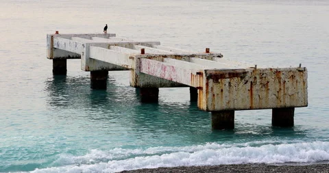 Ponton Du Lido Stock Footage 146011182
