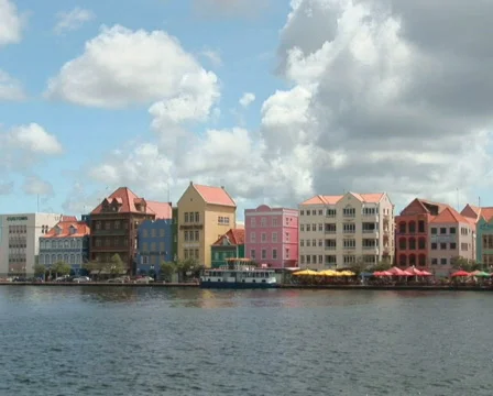 Pontoon bridge Stock Footage 355659