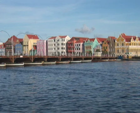 Pontoon bridge Stock Footage 355761