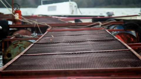 Pontoon for Docking Boats Video stock 38282135