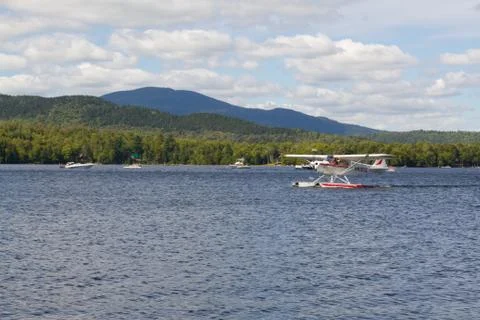 Pontoon Plane Stock Photos