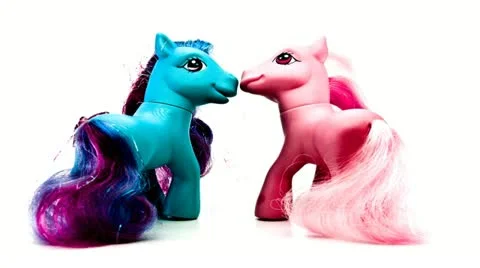 Pony buttshake Stock Footage 21810478