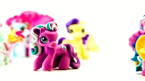 Pony carousel Stock Footage 21810919