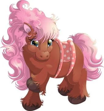 The pony Stock Illustration