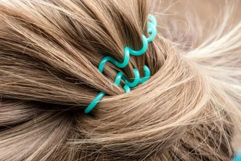 Ponytail holder close-up Photos