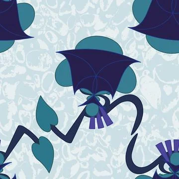 Ponytails Illustrazione stock