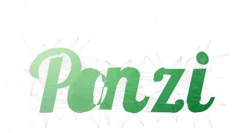 Ponzi Scheme Text Morphing Tessellating Looping Polygons Text Morph Vidéo 109169218