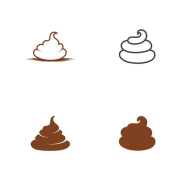 Poo vector icon illustration design 스톡 일러스트