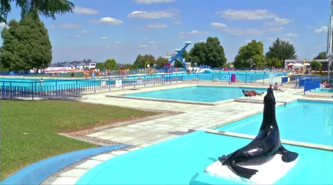 Pool #3 Stock Footage 33367923
