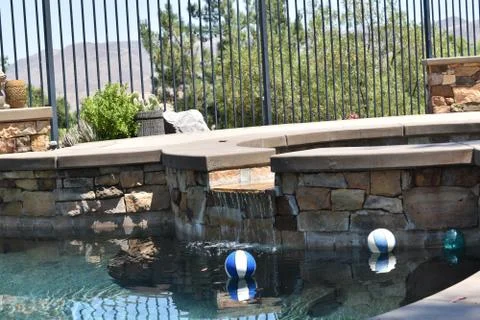 Pool and Pool balls 스톡 사진