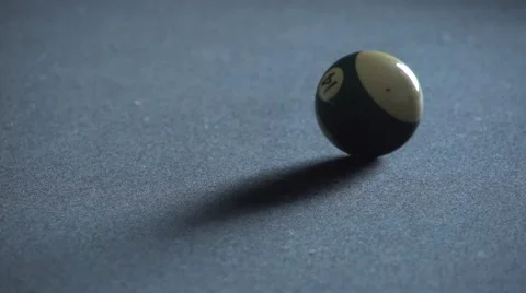 Pool Ball Hit Stock Footage 54762820