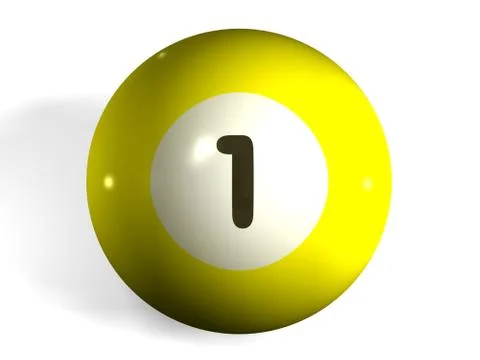 Pool ball Stock Illustration