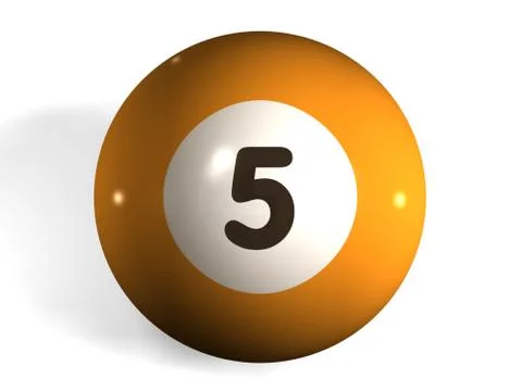 Pool ball Stock Illustration
