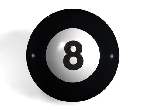 Pool ball Stock Illustration