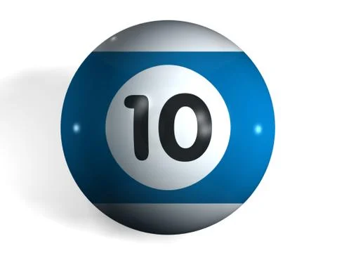 Pool ball Stock Illustration