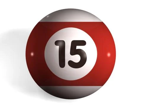 Pool ball Stock Illustration