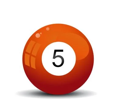 Pool ball Stock Illustration