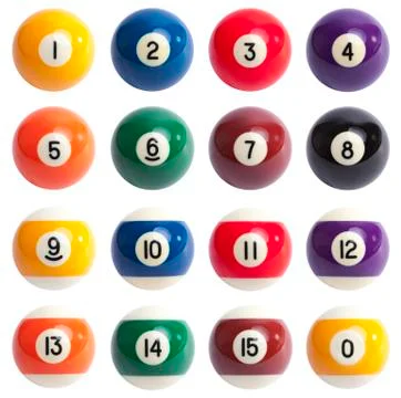 Pool Balls Stock Photos