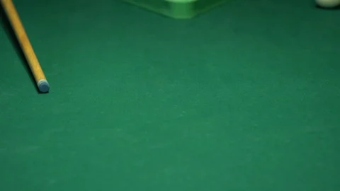 Pool billiard balls Stock Footage 92818350