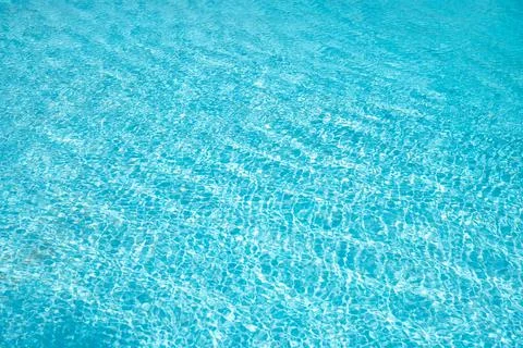 Pool blue water background Foto stock