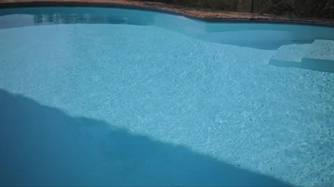 Pool. Blue water. Summer vacation. Summer. Vacation near the water. Outdoor 스톡 동영상 263441901
