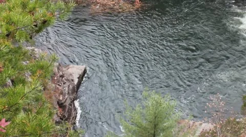 Pool at bottom of waterfall Stock-Footage 12539259