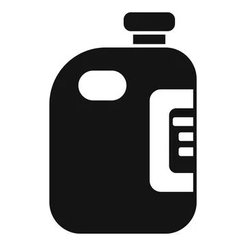 Pool cleaner bottle icon simple vector. Cleaning repair Stock Illustration