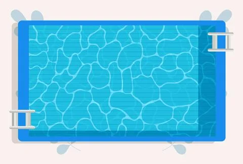 Pool Concept Illustration Stock Illustration