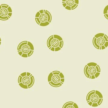 Pool cryptocurrency mining glyph vector seamless pattern 스톡 일러스트