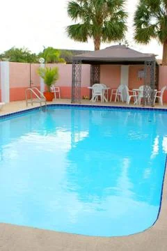 Pool deck Stock Photos