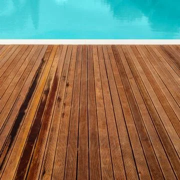 Pool edge Stock Photos