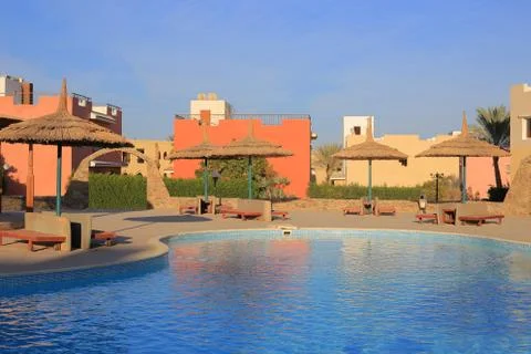 Pool in Egypt Stock-Fotos