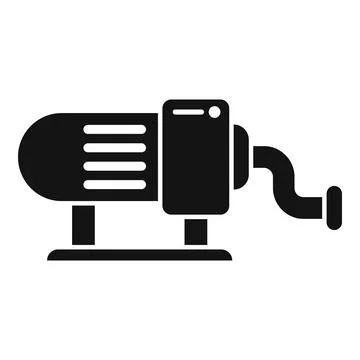 Pool engine pump icon simple vector Stock Illustration