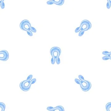 Pool equipment pattern seamless vector Stock Illustration