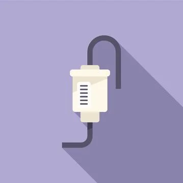 Pool filter icon flat vector. Service net Stock Illustration