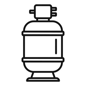 Pool filter icon outline vector. Water beach Stock Illustration