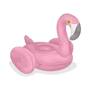 Pool float illustration Illustrazione stock