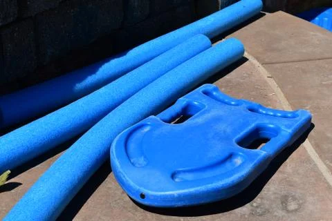 Pool floaties 스톡 사진