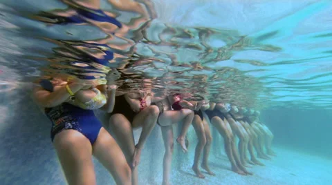 Pool Stock Footage 32971986